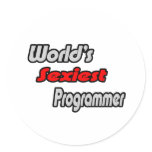 World's Sexiest Programmer stickers