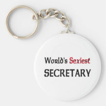 World's Sexiest Secretary Key Chain