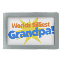 Worlds Silliest Grandpa Belt Buckle