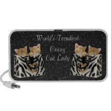 World's Trendiest Crazy Cat Lady Speaker