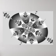 Worlds Within Fractal Poster