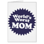World's Worst Mum cards