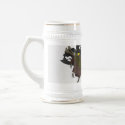Worm vs Captain Maggot stein mugs