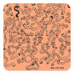 Worms! stickers