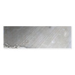 Worn Brushed Metal (faux) Layout business cards