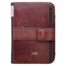 Worn Leather Executive Effect On Your Kindle Case