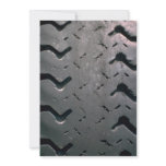 Worn-out tire invitations