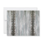 Worn Riveted Metal Grunge Textured invitations