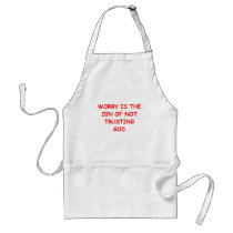 WORRY APRON
