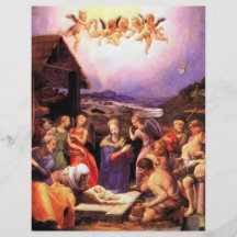 Worship of the Shepherds - Bronzino Flyers