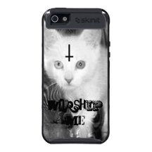 worship satan kitty ;) iPhone 5 case