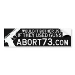 Would it Bother Us More if They Used Guns? Abort73