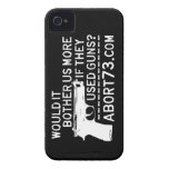 Would it Bother Us More if They Used Guns? Abort73 Iphone 4 Cover