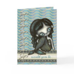 Would you be my flower girl? greeting cards