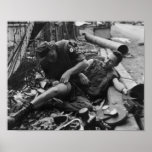 Wounded Soldier Vietnam War 1968 posters