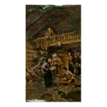 Wounded Vikings from Battle of Stiklestad Business Card