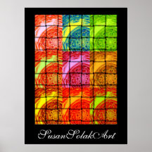 Woven Abstract Poster