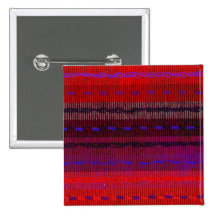 Woven Bands Pinback Button
