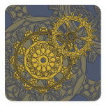 Woven Clockwork Sticker