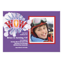 Wow Photo Invitation
