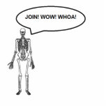 Wow Whoa Skeleton Sculpture photo sculptures