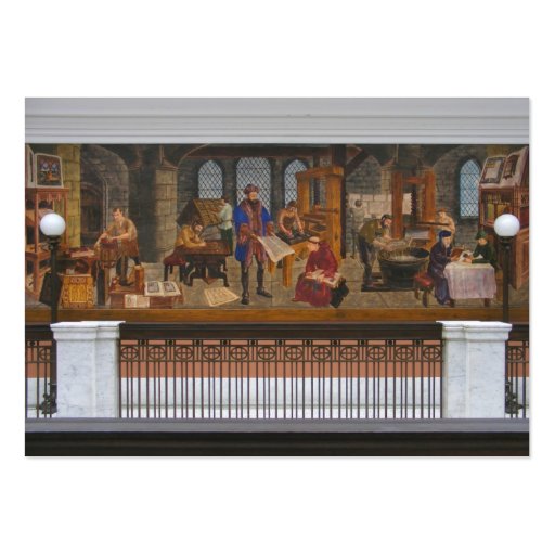 WPA Murals 5 ~ ATC Business Card
