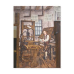 WPA Murals 6 ~ postcard