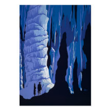 WPA Travel Poster  - Two Sided Business Card Templates
