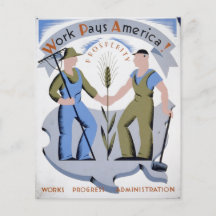 WPA - Work America Personalised Flyer