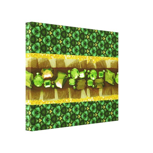 wrapped canvas artwork with jewels canvas prints