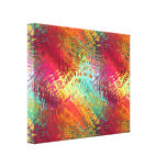 wrapped canvas coloured glass look artwork canvas prints