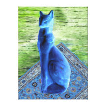 Wrapped Canvas: Persian Cat Stretched Canvas Prints