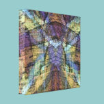 Wrapped Canvas Print, Abstract Chalk on Cement 2 canvas prints