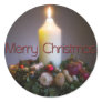 Wreath and Candle • Christmas Sticker