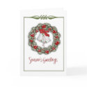 Wreath & Bells Card