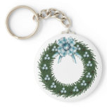 Wreath Christmas Keychain