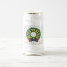 wreath coffee mug