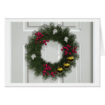 Wreath Greeting Card