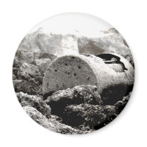 Wrecked Refrigerator Magnet