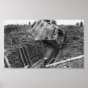 Wrecked Panzer posters