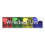 Wrecked 'Um Llama Bumper Sticker