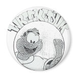 Wrecked 'Um Melvin Circle Logo Refrigerator Magnets