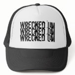 Wrecked 'Um Tri-Logo Baseball Cap Mesh Hats