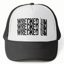 Wrecked 'Um Tri-Logo Baseball Cap Mesh Hats