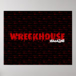 Wreckhouse Weapons Logo Poster