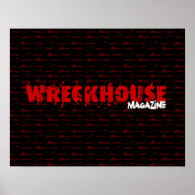 Wreckhouse Weapons Logo Poster