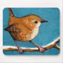 WREN IN OIL PASTEL MOUSE MAT