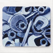 Wrenches and nuts mousemats