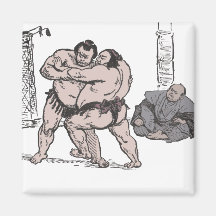 Wrestlers Fridge Magnets
