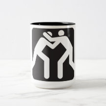 Wrestlers Icon Coffee Mug